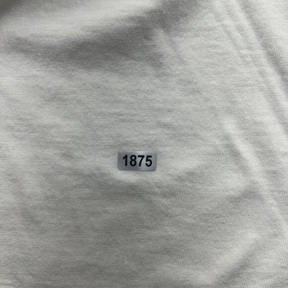 Vintage Bud Ice Shirt Mens XL White Beware The Penguins Wild Oats Beer Promo 90s - Picture 15 of 15